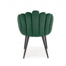 Стул HALMAR K410 темно-зеленый/черный